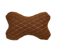 Възглавница за подглавник от алкантара Alfa Cars 27×16 cm кафяв