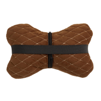 Възглавница за подглавник от алкантара Alfa Cars 27×16 cm кафяв