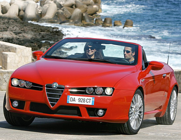 Автостелки Alfa Romeo Spider (2006-2010)