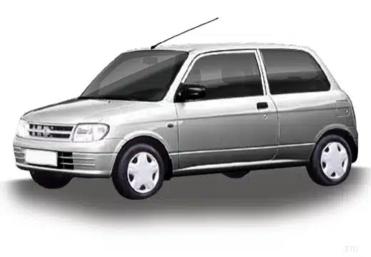 Автостелки Daihatsu Cuore (1998-2002)