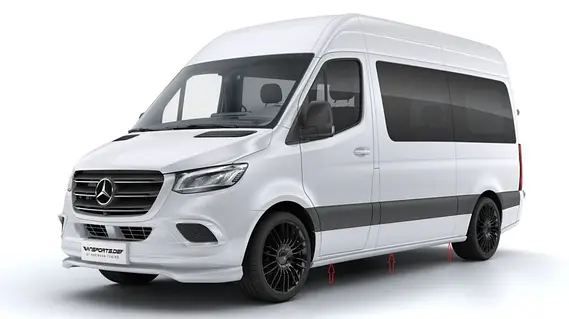Автостелки Mercedes-Benz W907-910 Sprinter (2018-…)