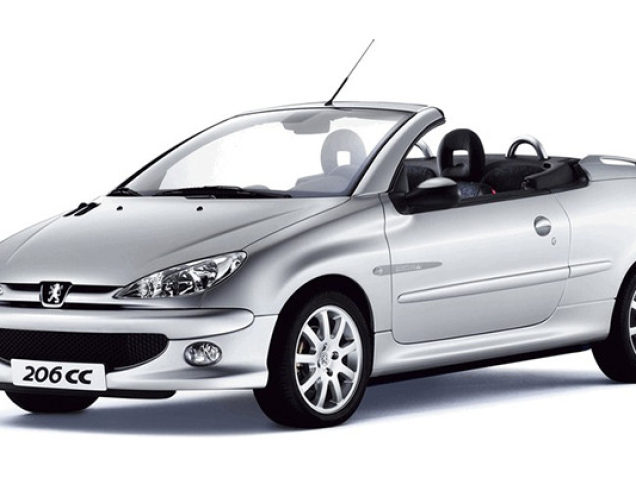 Автостелки Peugeot 206 CC (2000-2007)